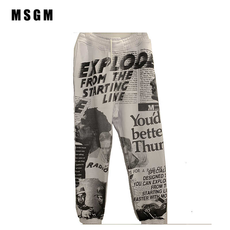 百搭直筒休闲潮牌宽松长裤卫裤