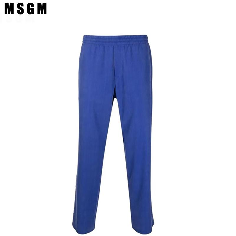 MSGM印染舒适百搭休闲运动长裤