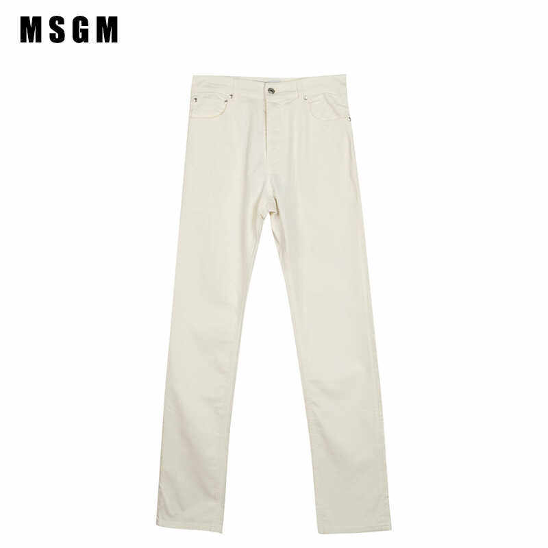 休闲意大利潮牌品牌修身长裤MSGM