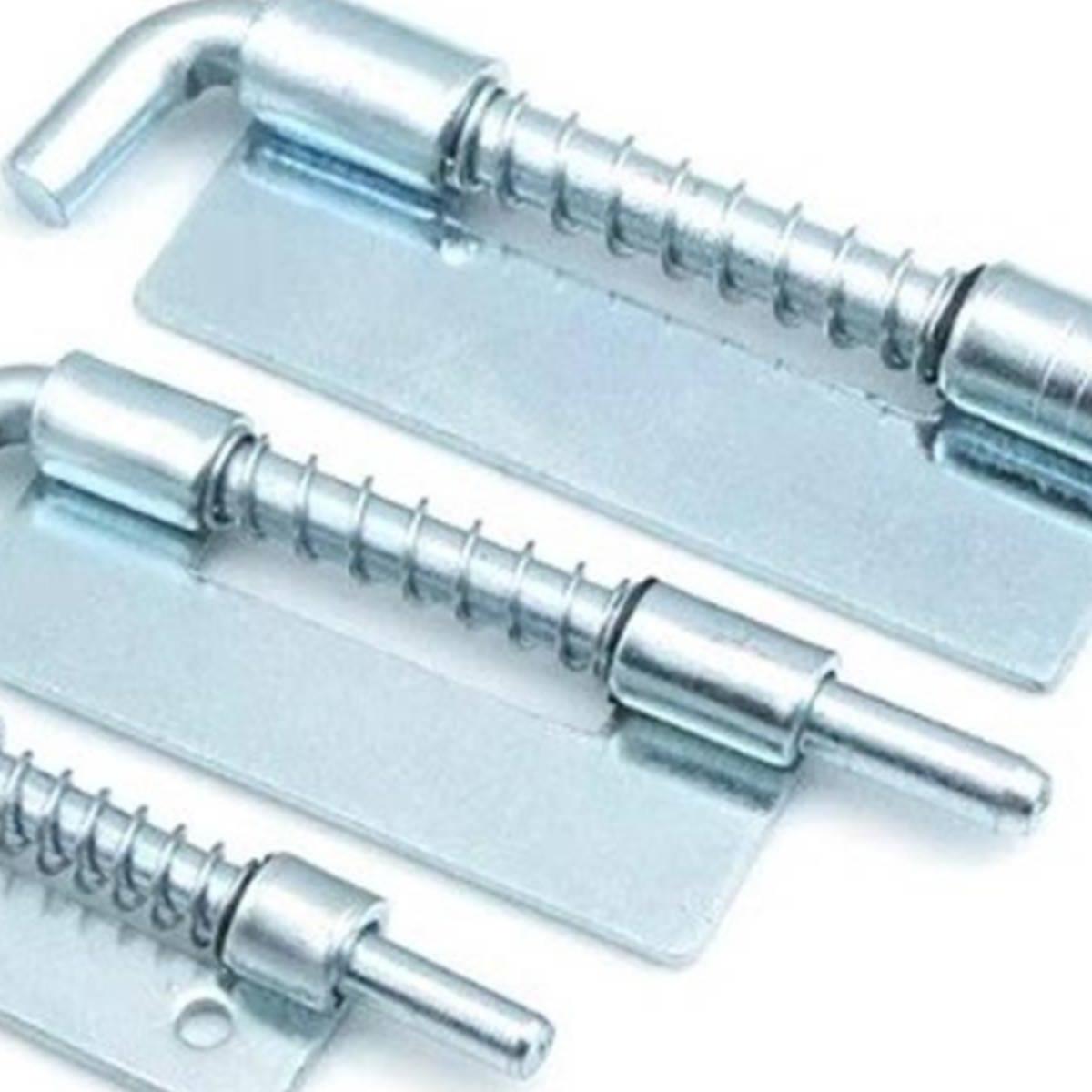 铁皮弹簧插销铰链CL225-1-2-3大中小暗合页焊接铰链下轴M4M5M6