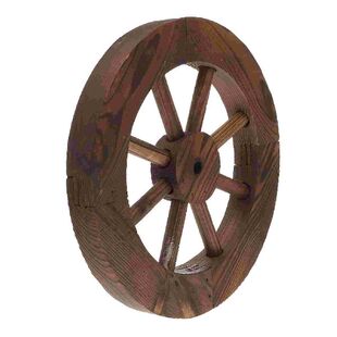 Wagon Garden 极速Wheel Wall Decorative Wood Decor Wooden