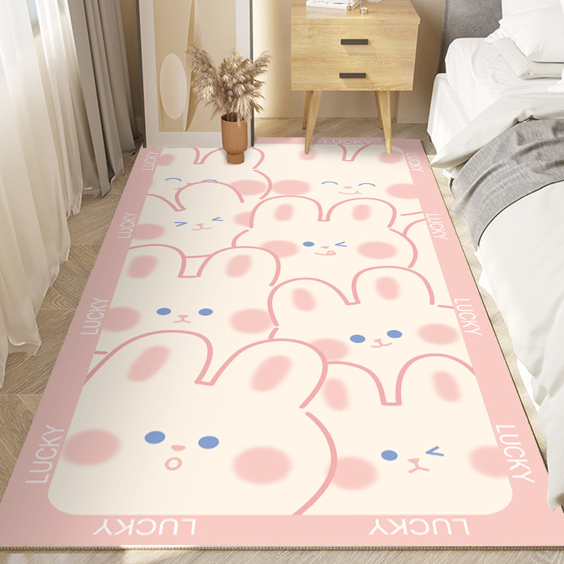 地毯卧室家用儿童房床边毯房间学习桌地垫客厅书桌床前卡通地垫,居家布艺,床边毯,淘宝优惠券,粉丝福利购,淘宝优惠卷