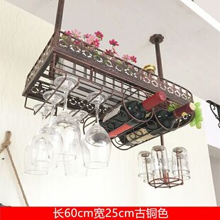 厂销红酒架吊挂架家用欧式倒挂杯架简约吧台挂架品