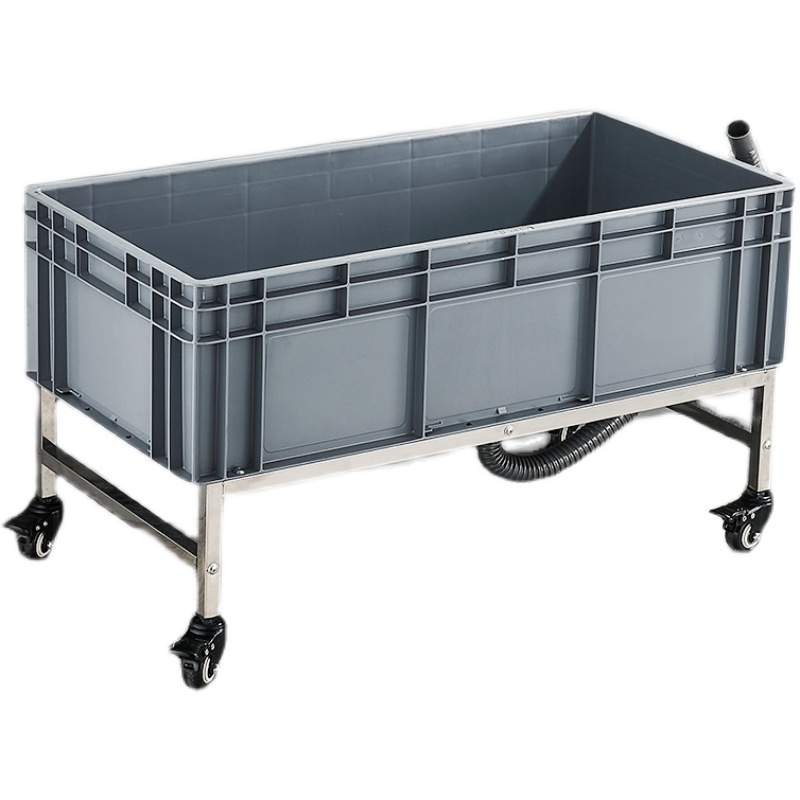 大号拖把池洗拖布地盆落地式墩布池大面积清洁拖地工厂专用清洗池