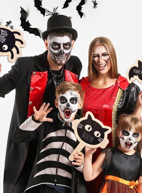 Halloween Decorations Spider Pumpkin Hand Raise Party Decora