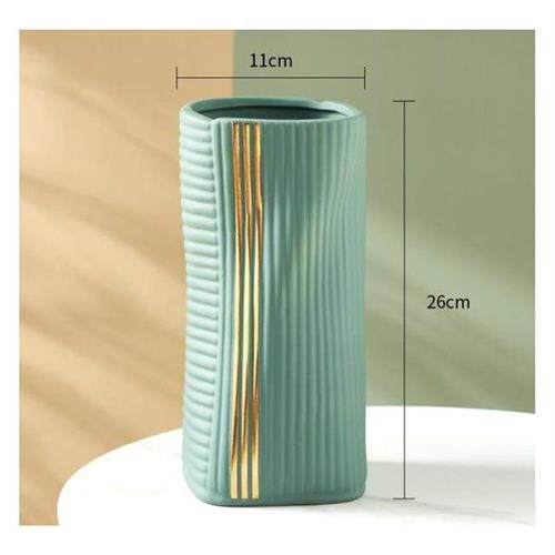 极速轻奢简约现代花瓶摆件陶瓷创意家居客厅餐桌样板间装饰干燥花