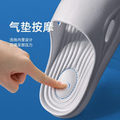 绚初拖鞋 男EVA踩屎感夏天室外家用浴室防滑洗澡室内软底简约凉拖