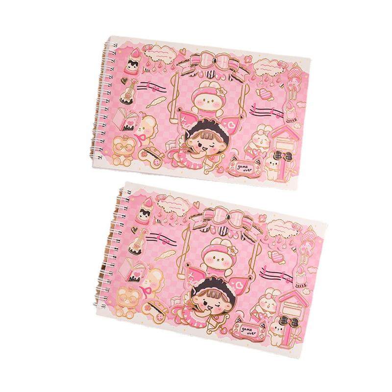 2023新款[梦境童话系列]离型纸本可爱卡通手账本A5离型本盒装,文具电教/文化用品/商务用品,笔记本/记事本,淘宝优惠券,粉丝福利购,淘宝优惠卷
