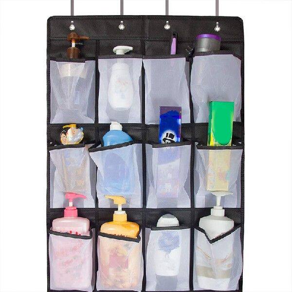 极速Over The Door Shoe Organizer, Clear Hanging Shoe Rack,