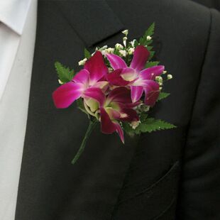 会议胸花鲜花同城速递北京广州商务活动开业典礼仪式结婚婚礼胸花