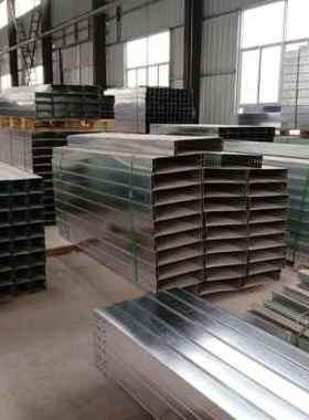 新品镀锌桥架铁明装线槽弱电布线金属穿线电缆桥架盖板400150品