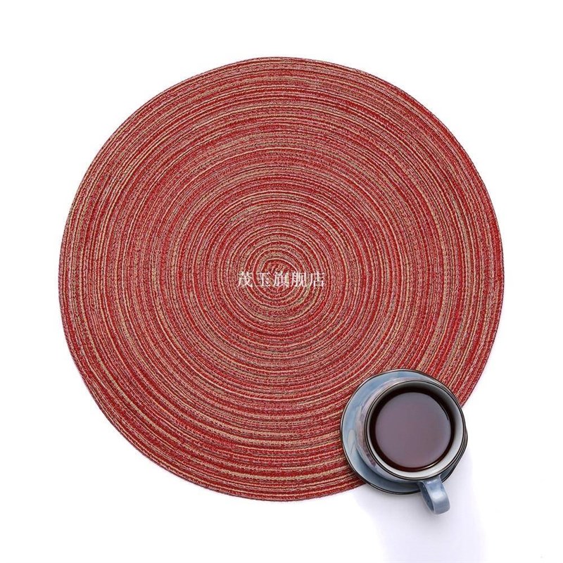Round Circle Placemats Table Place Mats Kitchen Dinner Table