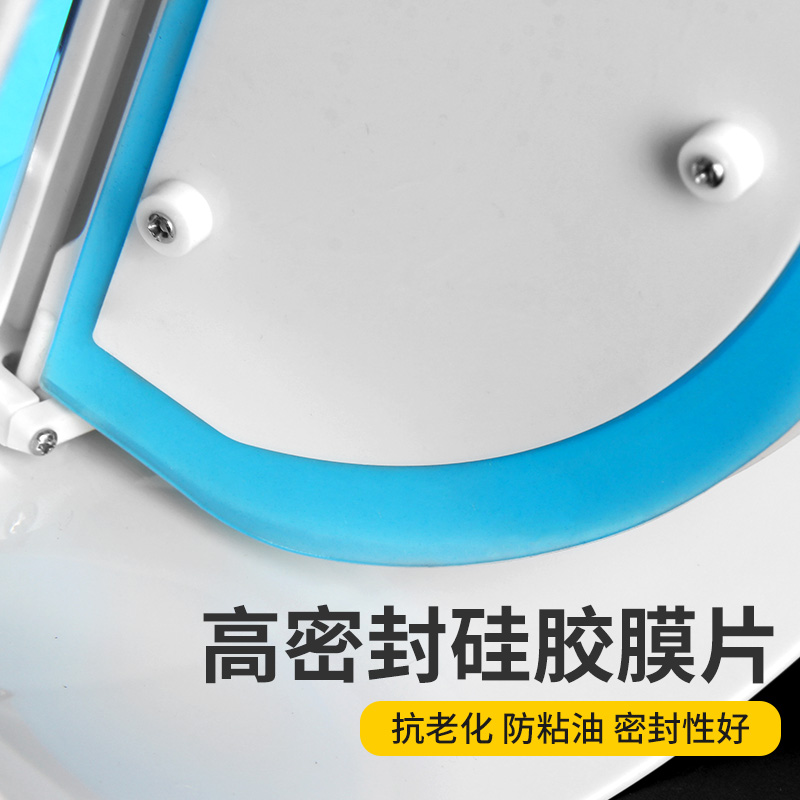 极速KAQALK烟道止逆阀厨房专用油烟机排烟管止回阀通用家用止烟大