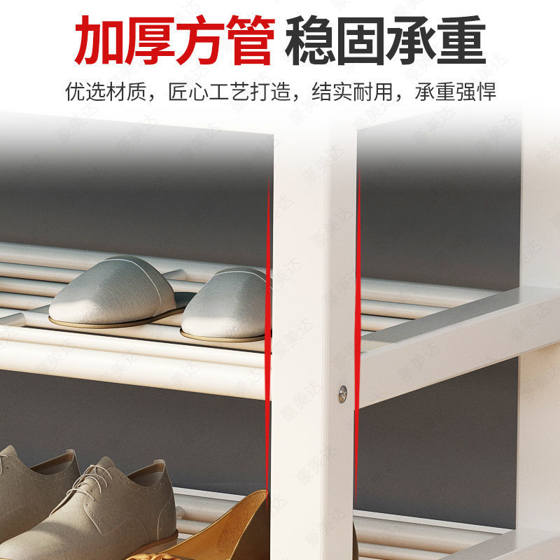 门厅衣帽架落地卧室家用挂衣架多功能衣架鞋架置物架组合简易客厅