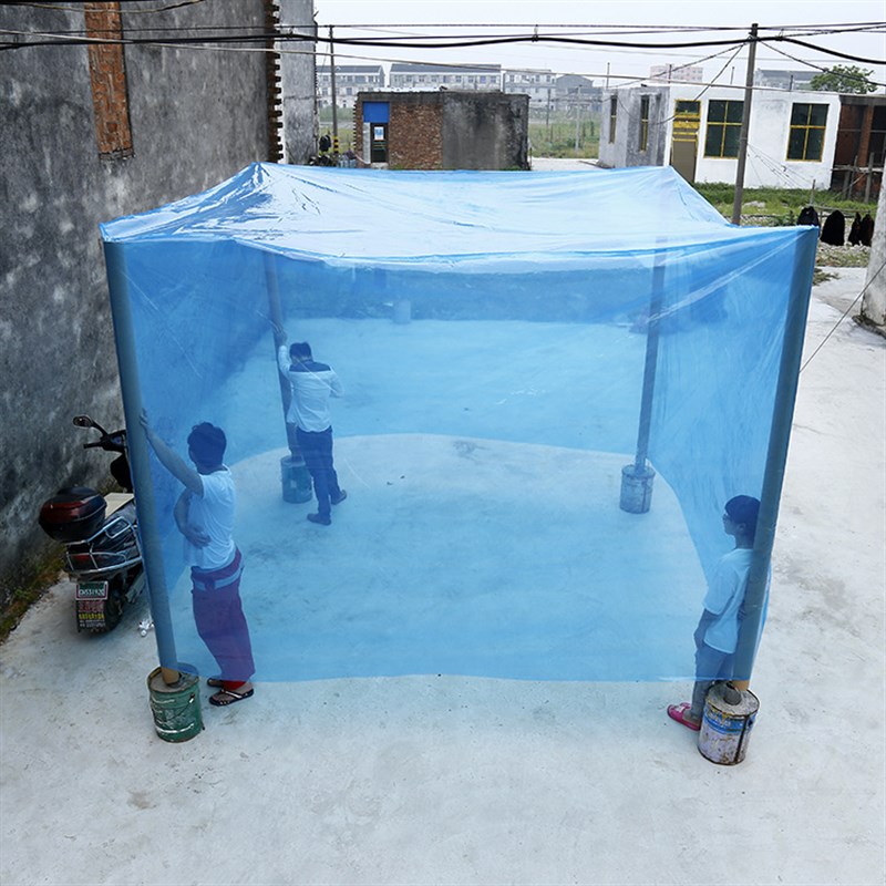 PE四方袋蓝色透明平口袋 塑料薄膜防尘立体袋机械设备防尘罩