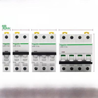 施耐德小型断路器 IC65N C型空气开关 1P2P3P4P 三相四线微断63A