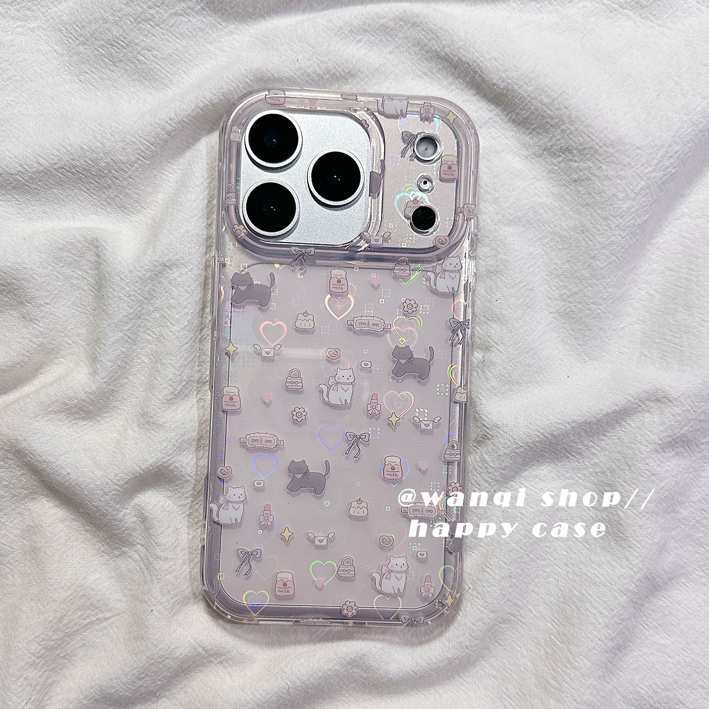 适用于iPhone亚克力可爱手机壳