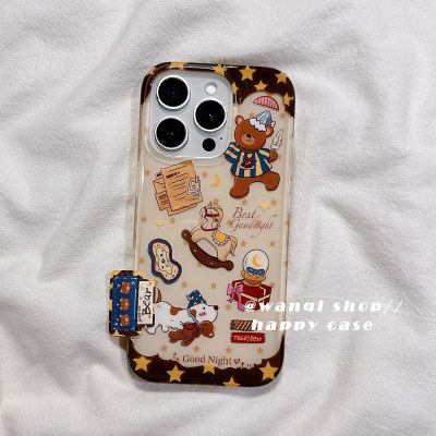 适用于iPhone亚克力卡通手机壳