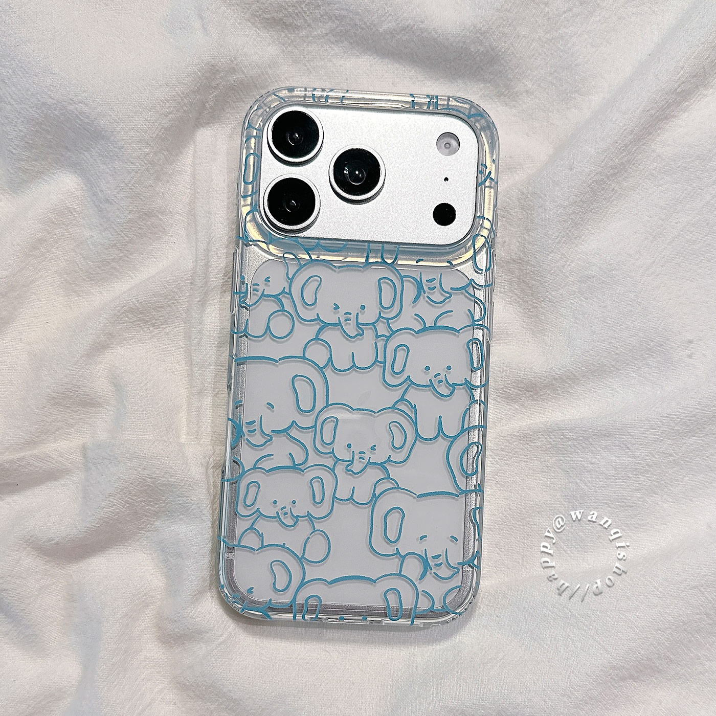 适用于iPhone简约卡通手机壳图片