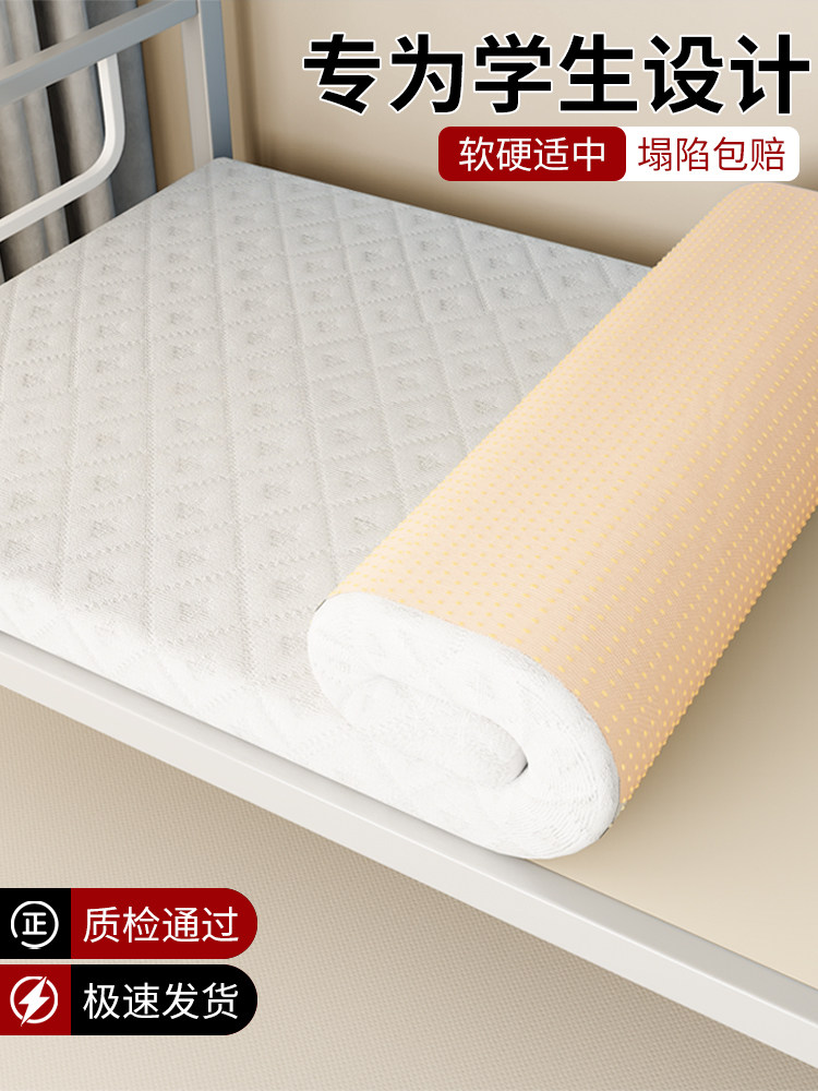 定制床垫家用卧室软垫宿舍大学生单人90x190薄款硬租房寝室海绵垫