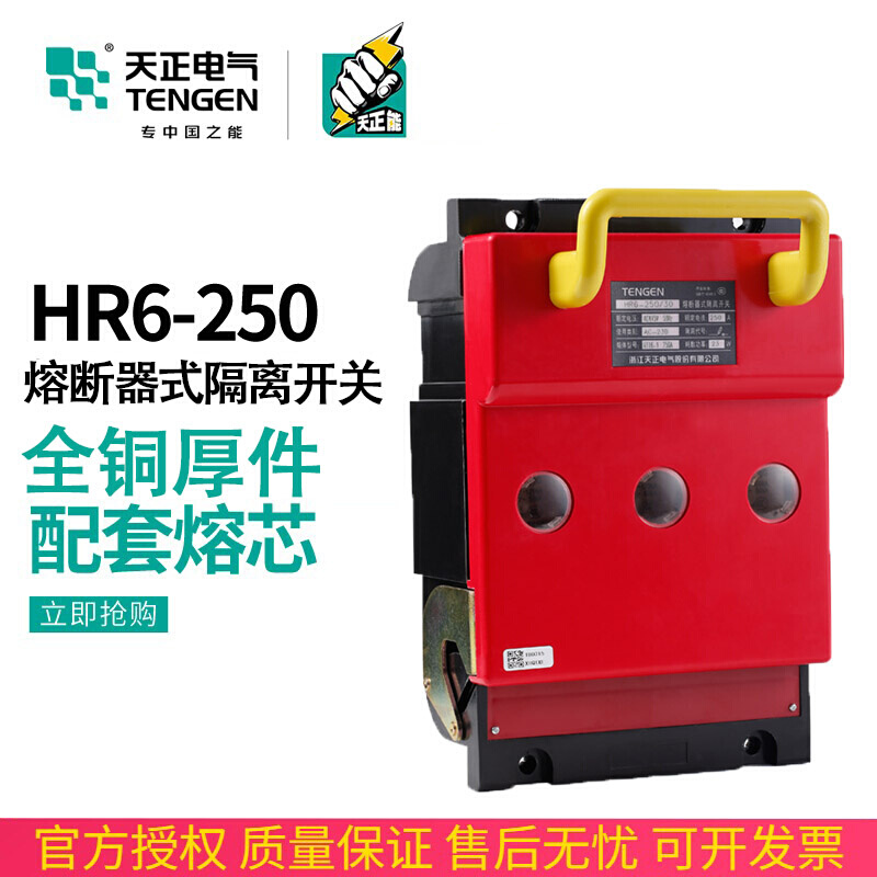 HR6-250/30 31熔断器式隔离闸刀开关200A 250A三相