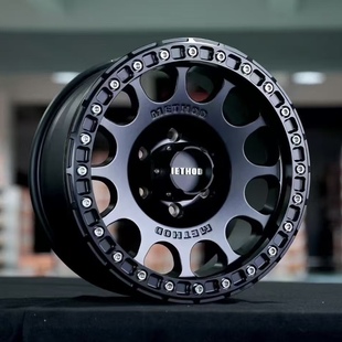 Method MR105外防脱轮毂适配牧马人17寸角斗士普拉多烈马FJ塔库玛