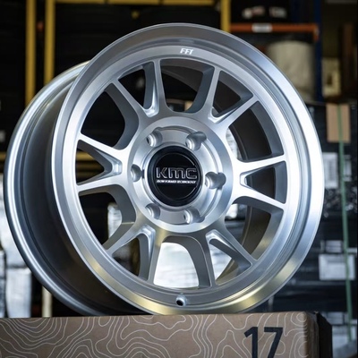 KMC KM729轮毂适配牧马人17寸角斗士普拉多猛禽F150游骑侠方程豹5