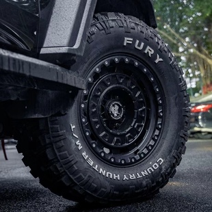 雄鹿轮毂B503适配坦克300烈马17寸普拉多FJ游骑侠DMAX长城炮大通