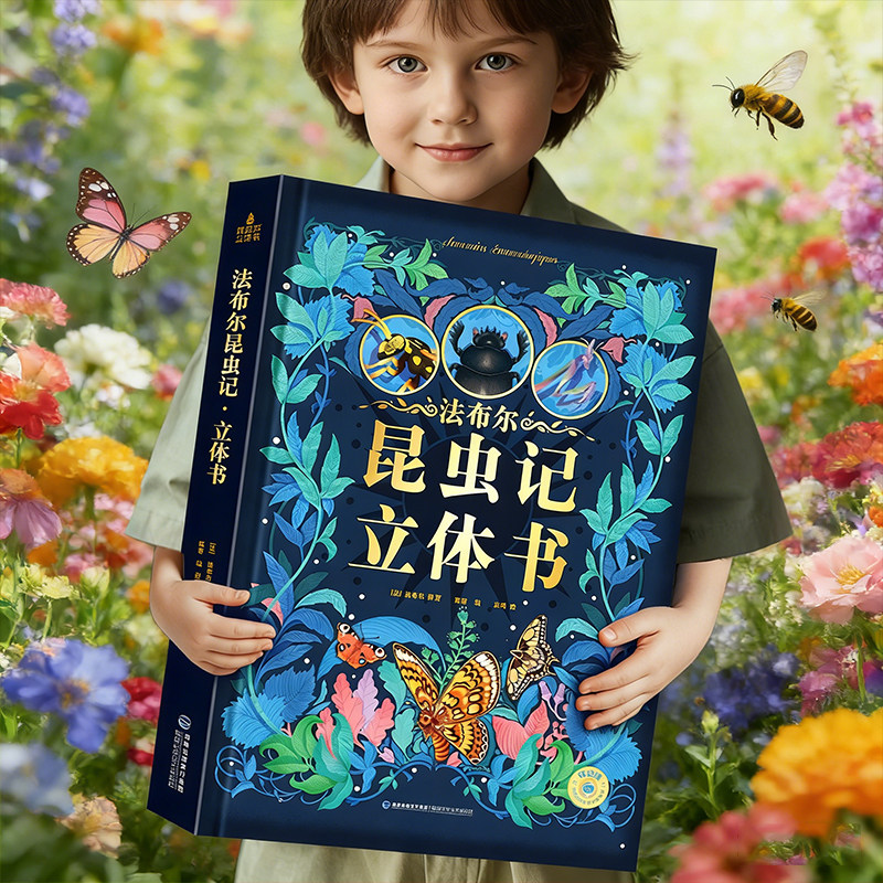 【青葫芦】法布尔昆虫记3d立体书 恐龙立体书  小男孩儿童生日礼物 揭秘昆虫3d立体书翻翻书3到6-9岁幼儿园小学生,书籍/杂志/报纸,成功,淘宝优惠券,粉丝福利购,淘宝优惠卷