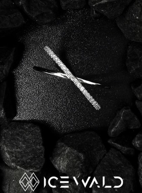 Classic 排戒｜ICEWALD真冶经典排戒交叉平行V字排戒圆18K金时尚