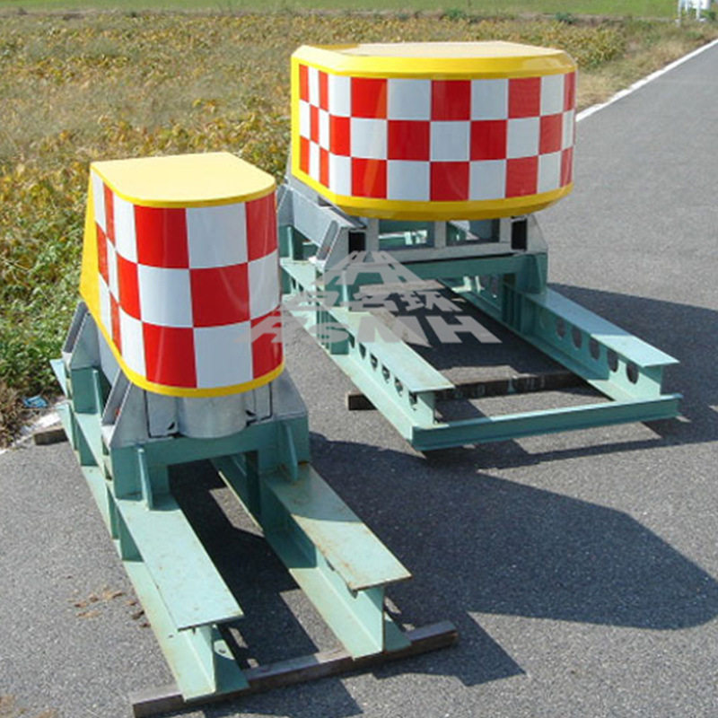 高速道路分岔口隧道口缓冲带高辉度反光膜分歧带铝合金防撞缓冲包