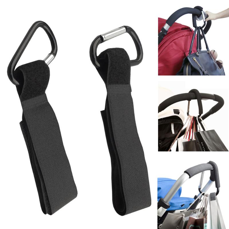 新品4/2pcs Stroller Hooks Wheelchair Stroller Pram Carriage