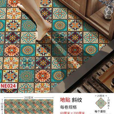 复古墙贴自粘客厅厨房防油贴纸柜子化妆室防水防潮防霉壁纸地板贴,家居饰品,软装墙贴,淘宝优惠券,粉丝福利购,淘宝优惠卷