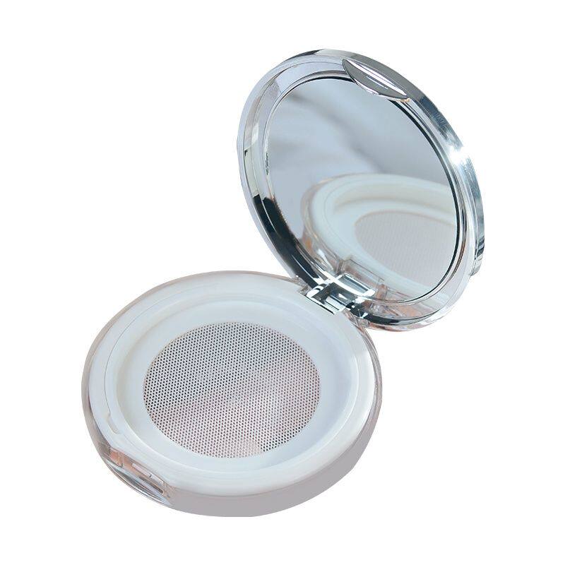 超薄散粉盒蜜粉盒定妆粉空盒小号分装盒迷你可携式散粉盒子带粉扑