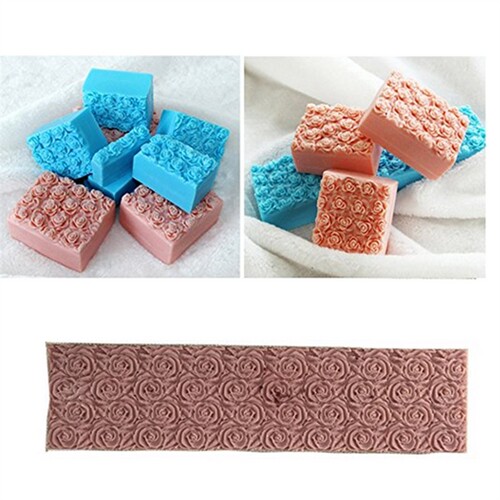 好货2021 Rectangular Soap Mold Silicone Flexible Loaf Mould
