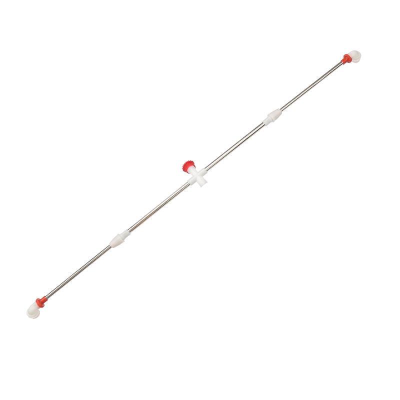 打玉米喷头可伸缩调节长短双龙三垄直弯喷雾器雾化多喷头农用喷药