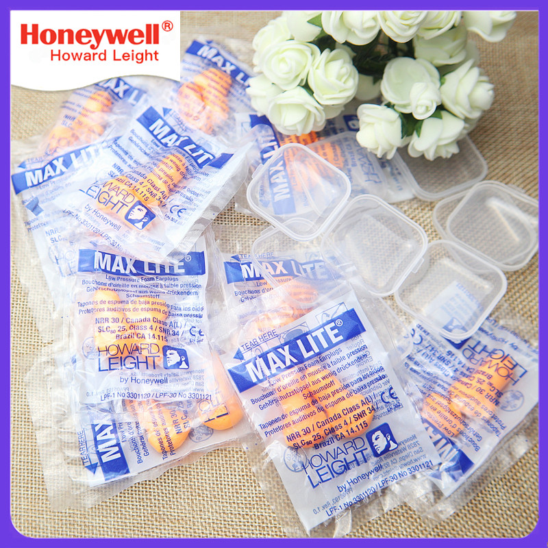 极速Honeywell专业隔音睡眠耳塞防噪音睡觉静音降噪巴固LPF-1橙色
