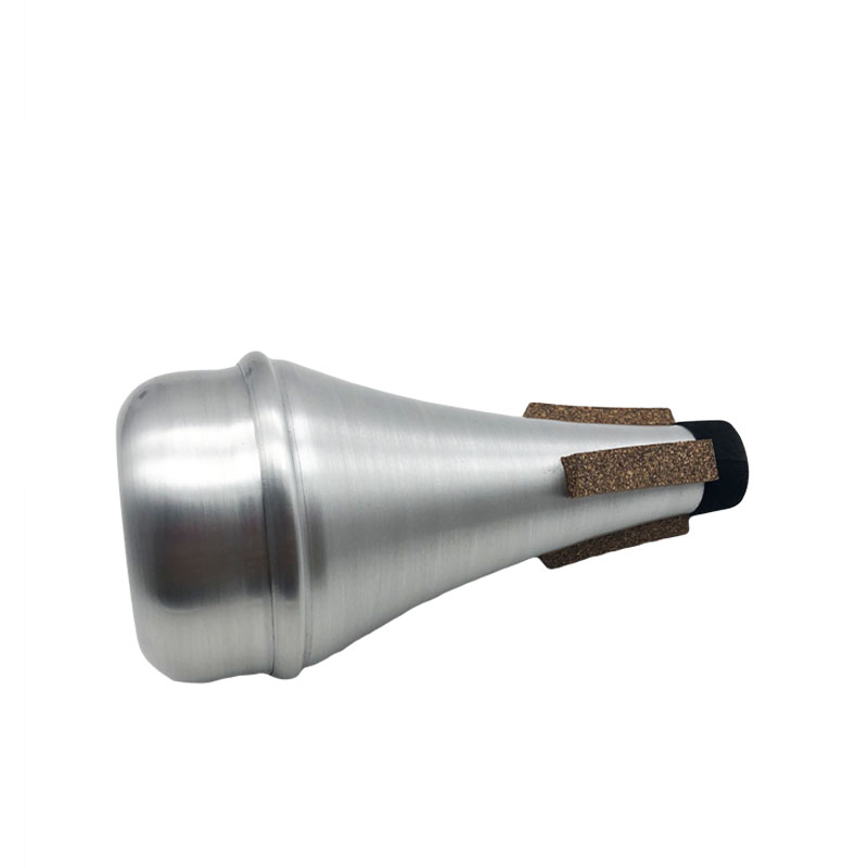 降B调小号短号手掌号弱音器铝制静音器防扰民减音器练习用消音器