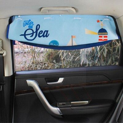 Car Side Window Sunshade Curtains Adjustable Car Styling