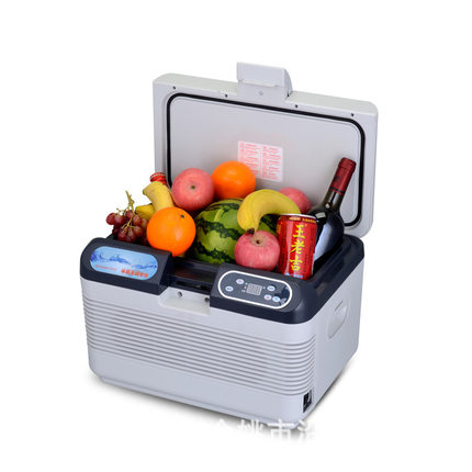 新品12v车载家用迷你小冰箱单门式小型学生宿舍冷藏冷冻制冷电冰