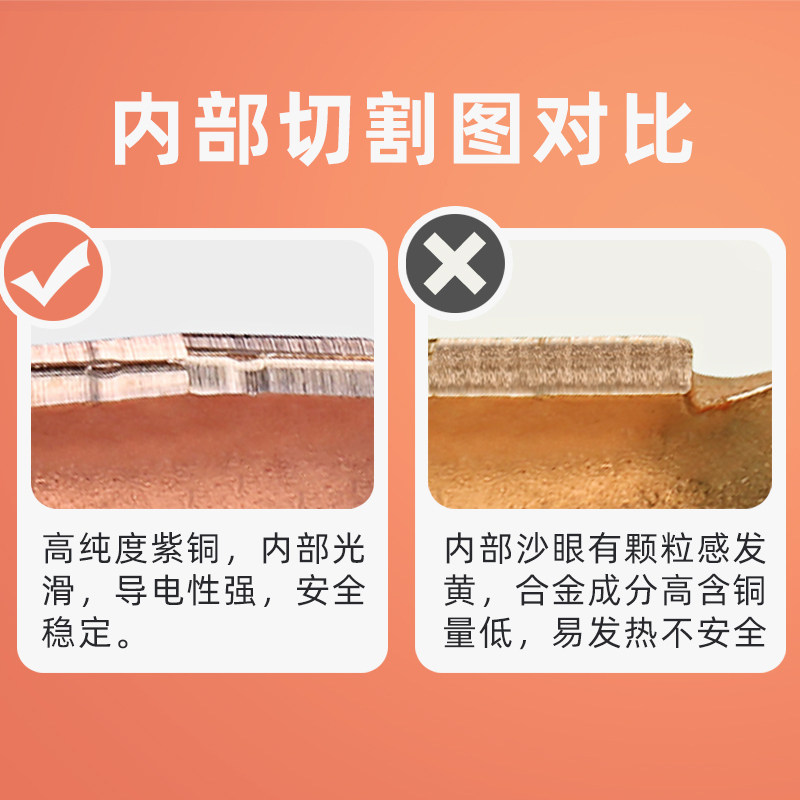 好货16电线接线端子线夹开口铜鼻子线耳接头电瓶夹连接片鼻10平方