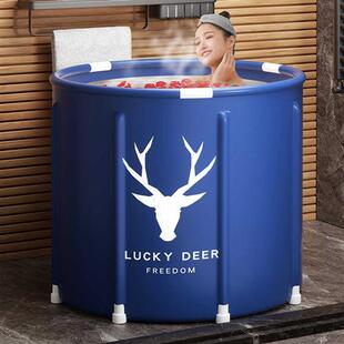 自动加热泡澡桶大人可折叠儿童沐浴桶家用全身浴缸成人神器洗澡桶