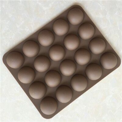 好货20pcs Cake Moulds High Temperature Resistance Silicone