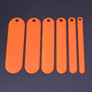 6 Pcs/Set Fishing Netting Shuttle 6 Size Tackle Plastic Net