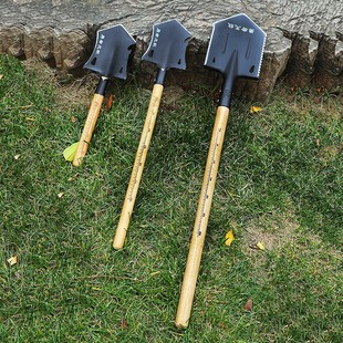 工兵铲子车载户外多功能便携防身挖土工具军版锰钢铁铲特种战备锹