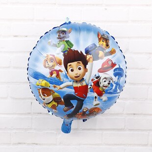 Hot 3D Paw Patrol Wall Stickers  Happy Birthday Decoration