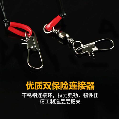 极速串钩线组套装3钩绑好成品丸世钓组铅坠海杆抛竿鲫鱼昂刺鱼钩
