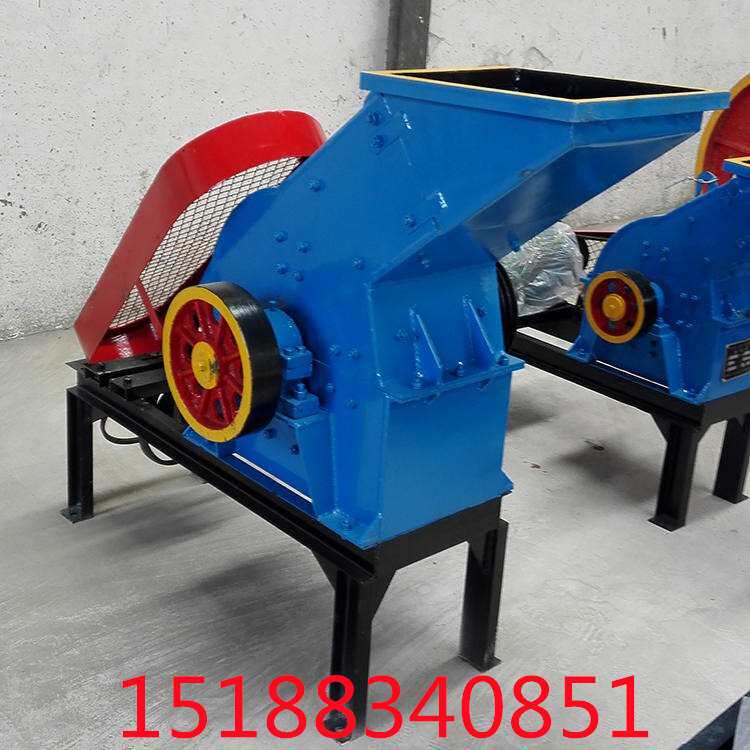 极速厂促小型鹅卵石锤式破碎机 建筑石块打砂机制砂机煤矸石粉碎