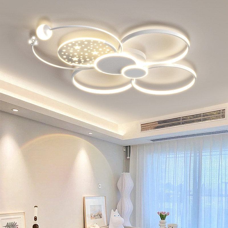 客厅灯现代简约大气轻奢2025年新款吸顶灯广东中山灯具套餐组合