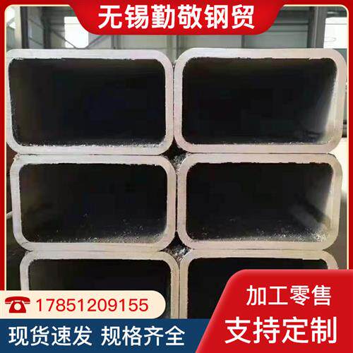 新品方管钢材40*60 100*100 矩形管空心铁管方通黑铁Y管镀锌方钢